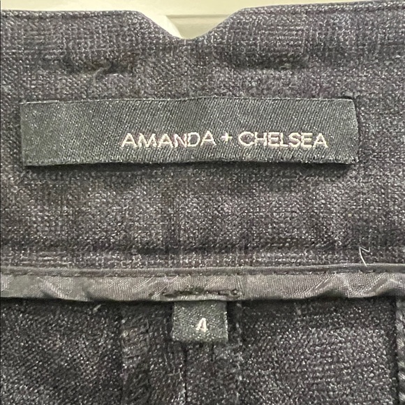 Amanda & Chelsea women’s dress pants size 4 charcoal grey - Picture 2 of 5